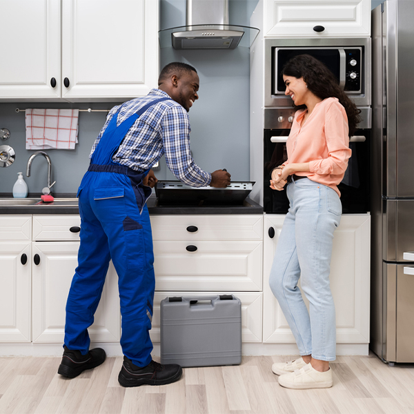 can you provide an estimate for cooktop repair before beginning any work in Mayetta